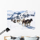 Alaska Dog Sledding Travel Wall Decal