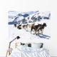 Alaska Dog Sledding Travel Wall Decal