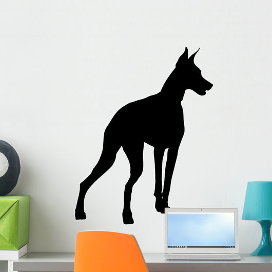 Doberman Silhouette