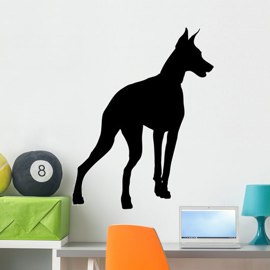 Doberman Silhouette