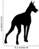 Doberman Silhouette