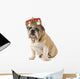 Dog Wearing Crown Wall Decal