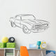 Muscle Car Drawing