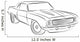 Muscle Car Drawing