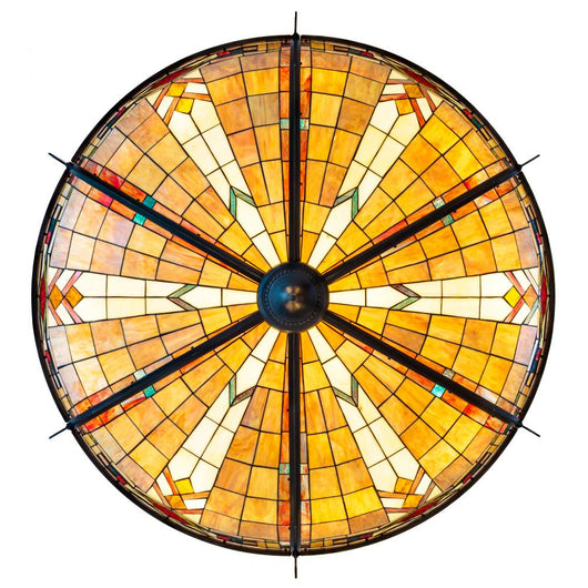 Large Illuminated Art Deco Wall Decal