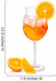 Aperol Spritz Wall Decal