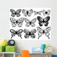 Butterflies Wall Mural