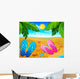 Flip-flops Sand Beach Illustration