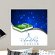 Concept for Muslim community Holy Month of Ramadan Kareem. Wall Mural