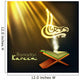 Arabic Islamic calligraphy of text Ramadan Kareem with open Isla Wall Mural