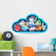 Cloud computing concept Wall Decal