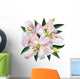 White Lily Wall Decal