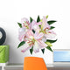 White Lily Wall Decal