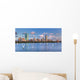 Panoramic Theboston Skyline across Wall Decal
