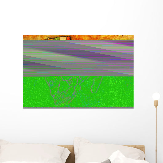 African Union Actual Map Wall Mural