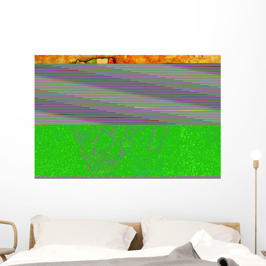African Union Actual Map Wall Mural