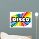 rainbow Disco Wall Decal