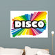 rainbow Disco Wall Decal