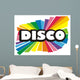 rainbow Disco Wall Decal