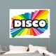 rainbow Disco Wall Decal