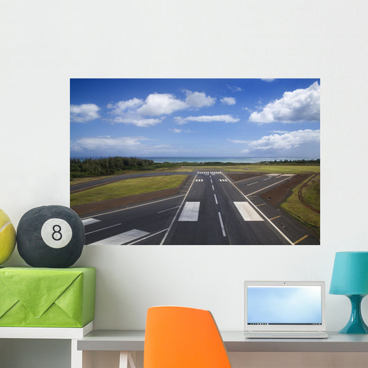 Airport runway. Wall Mural