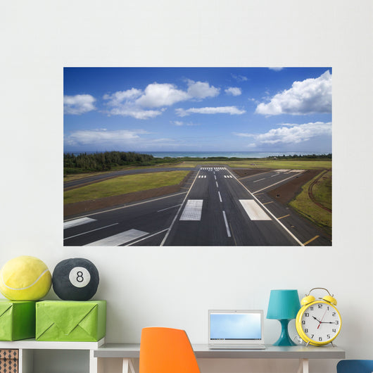 Airport runway. Wall Mural