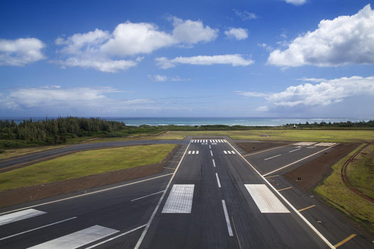 Airport runway. Wall Mural