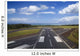 Airport runway. Wall Mural