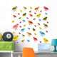 Cute Birds Wall Mural