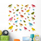 Cute Birds Wall Mural