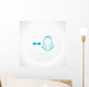 Groom Bow and Bride Wall Decal