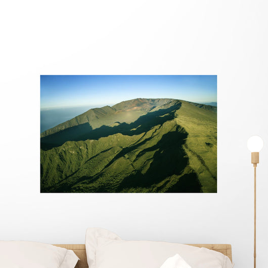 Green Maui Mountain Wall Mural
