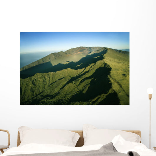 Green Maui Mountain Wall Mural