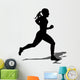 Running Silhouettes Vector Illustration
