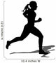 Running Silhouettes Vector Illustration