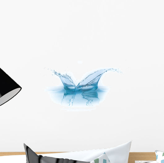 water splash Wall Decal