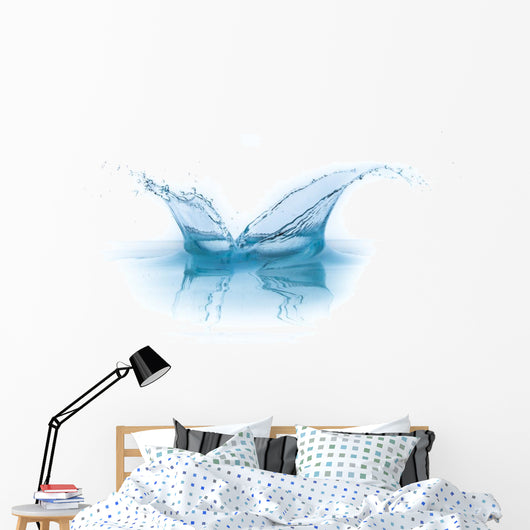 water splash Wall Decal