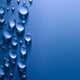 Abstract Water Drops with