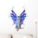 Strange Fairy Blue Wall Mural