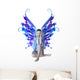Strange Fairy Blue Wall Mural
