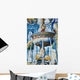 Traditional Ceramic Detail Spain Wall Mural