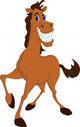 Funny Horse Cartoon