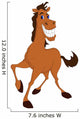 Funny Horse Cartoon