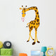 Girrafe Cartoon Wall Decal