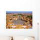 Rome's bird view Wall Mural