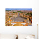 Rome's bird view Wall Mural