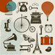 Ephemera Set Vintage Design