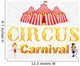 Vector Illustration of Poster Design for Circus Wall Mural