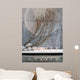 Arrangement With Branches and Candles Wall Mural