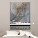 Arrangement With Branches and Candles Wall Mural